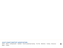 Tablet Screenshot of gulfcoastba.com